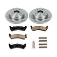 thumbnail image 3 of Power Stop Rear Stock Replacement Brake Pad and Rotor Kit KOE5592, 3 of 8