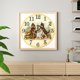 thumbnail image 4 of Animal Reloj Parte Forma especial Diamante DIY 5D Mosaico Relojes Decoración para el hogar Regalos FLhrweasw Nuevo, 4 of 9