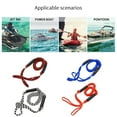 thumbnail image 3 of Marine Mooring Rope For Boat 4 Ft Elastic Bungee Dock Line Anchor Rope Bungee Cord Dockline Boats Water Accessories ,Versatile, 3 of 5