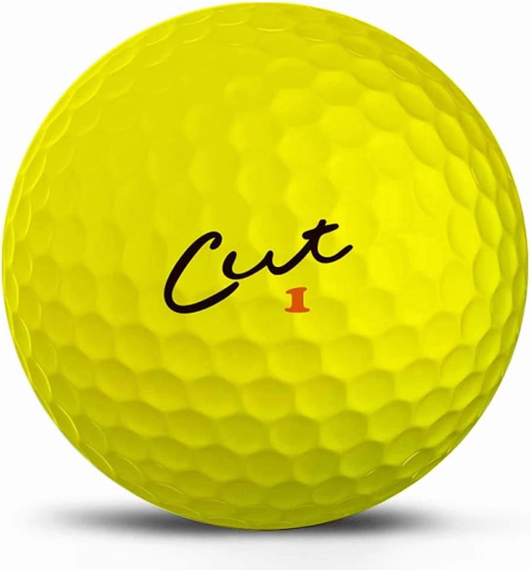 Cut Golf DC Atomic Yellow Golf Balls 12pack