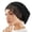 Black, variant on Women's Lace Trim Undercap Soft Hijab Inner Cap Breathable Chemo Bonnet Turbans Cap Beanie Hat Head Wraps for Sleep Free Size