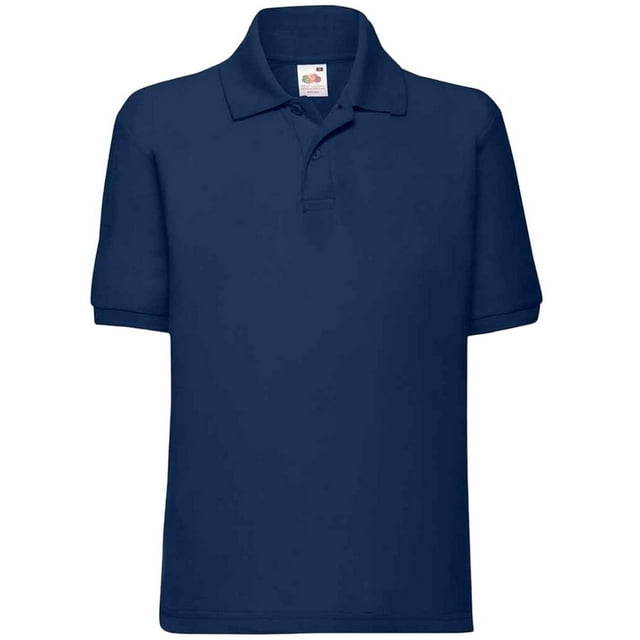 Fruit Of The Loom Polo en Piqué Poly/coton pour Garçons/filles