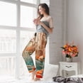 thumbnail image 6 of KLL Womens Fantasy Underwater Jellyfish Print Pajama Pants Soft Pajama Bottoms for Women Cozy Lounge Pants-Large, 6 of 7