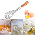 thumbnail image 1 of Up to 65% off Stainless Steel Hand Whisk Mixer Milk Beater Kitchen Cooking Tool, 1 of 2