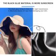 thumbnail image 2 of Women Wide Brim Bucket Hat UPF50+ Protection Travel Beach Sun Hat Fisherman hat UV Resistant Sunshade Hat (Pink), 2 of 5