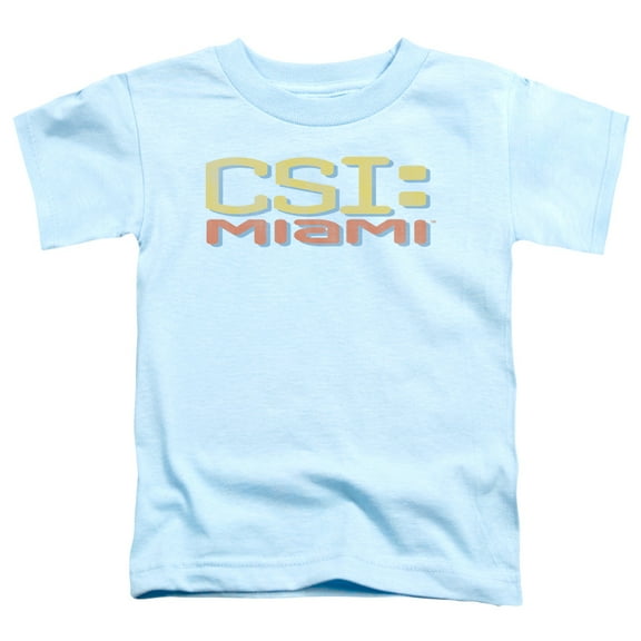 Csi Miami - Logo Distressed - Toddler Short Sleeve Shirt - 4T