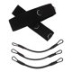 thumbnail image 1 of unbranded 1Jgo Accesorio De Entrenamiento Fitness Con Bandas De Resistencia Elásticas Negras Para Muslos, 1 of 8