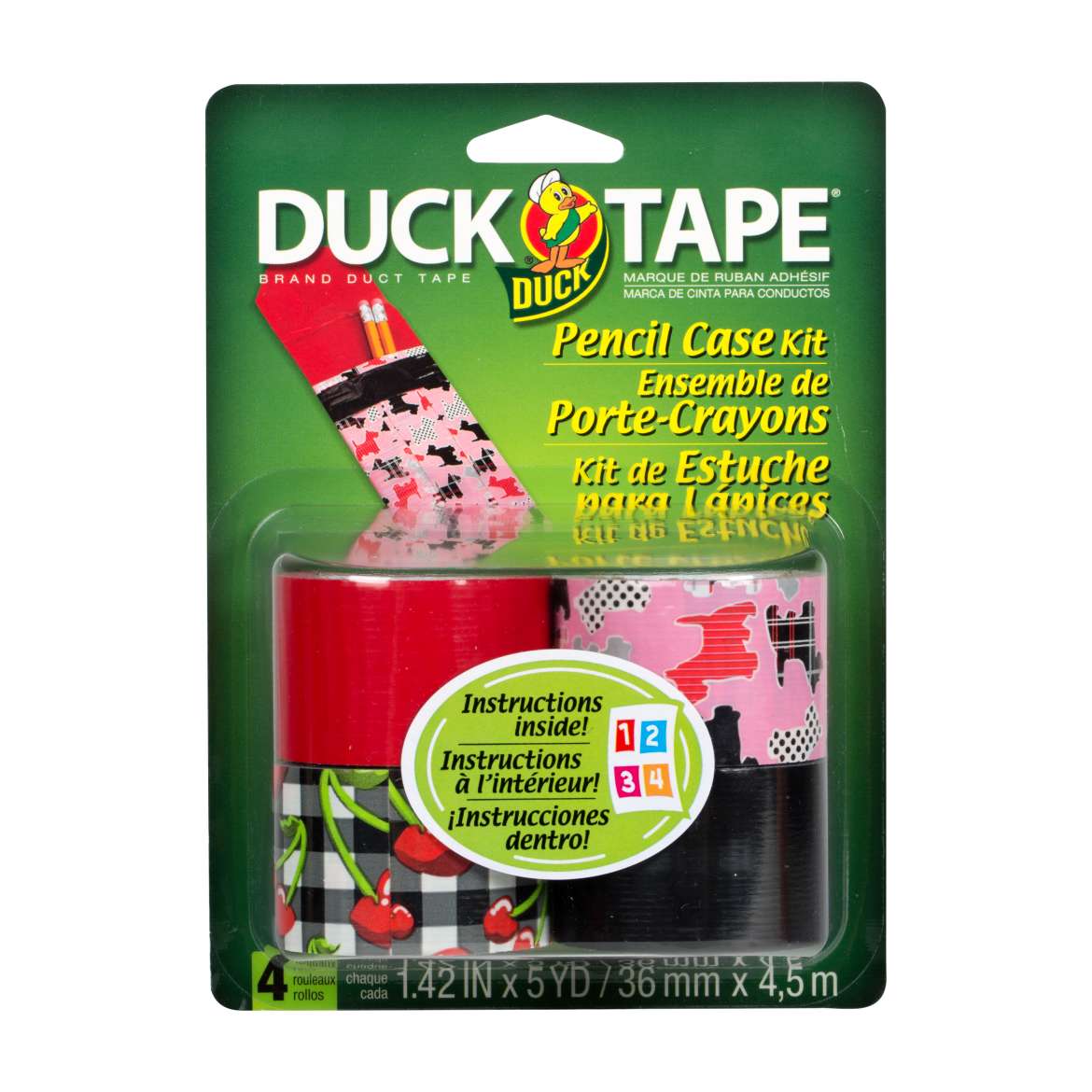 Duck Brand Duct Tape Kit, Pencil Case - image 1 of 2