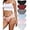 Hydrangea Dell, variant on Cotton Underwear for Women Cheeky Bikini Lace Stretch Hipster Panties Ladies Briefs Multipack 6 Pack S-XXL