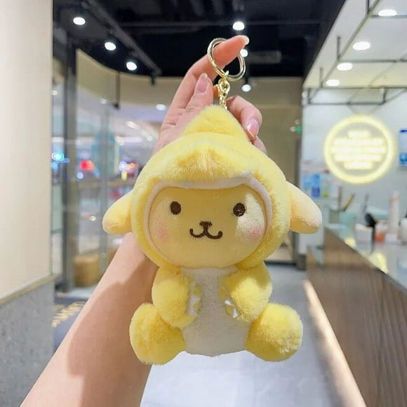 DMH Sanrio Plush Dolls Action Figures Melody Kuromi Pochacco Pompompurin Hello Kitty baby Cartoon Kawaii Stuffed toy Chirldren Gift