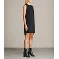 thumbnail image 1 of All Saints Robe Courte Sans Manches pour Femmes en Noir Taille S s'Adapte comme TP, 1 of 1