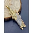 thumbnail image 6 of Saint Jude Pendant For Men / San Judas Pendant 2.5x1" / Mens Pendant / Dije de San Judas en Oro Lamindo Para Hombre, 6 of 7