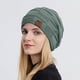 thumbnail image 3 of Sombreros de invierno para mujer, gorro de lana cálido, gorro de punto de oso para mujer, gorro de mujer, 3 of 3