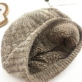 thumbnail image 2 of Conjunto de bufanda, gorro y guantes para mujer Conjunto cálido de invierno Gorro de punto Gorro de nieve, 2 of 4