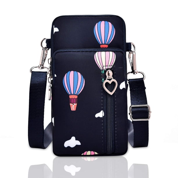 BIAOTIE Bolsos cruzados pequeños y ligeros para teléfono celular, bolsa de viaje, bolso de hombro para mujer