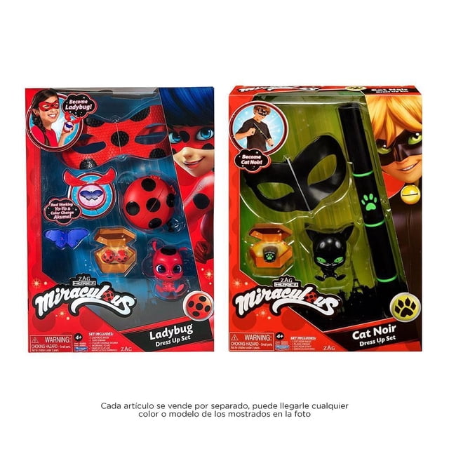 Roleplay Miraculous Bandai Ladybug con Accesorios Varios Modelos 1 Set