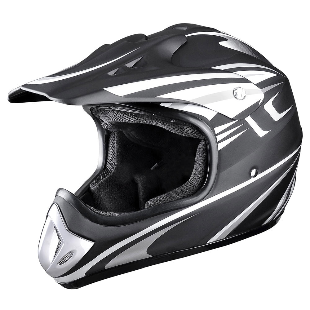 mx helmet and goggles