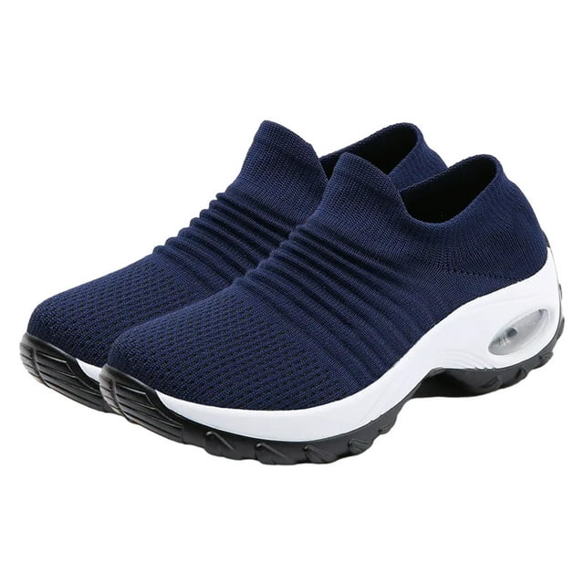 Zapatillas de deporte con aumento de altura, zapatillas de deporte casuales de moda para mujer, cómodas zapatillas con plataforma con amortiguación de aire