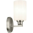 thumbnail image 7 of Kichler 55224NI Gioe 10" Tall Bathroom Sconce - Nickel, 7 of 7