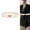 White243, variant on Women's Concealed Money Belt with Buckle Nylon Canvas Thin Waistband for Travel Business Trips Outdoor Adventures Red or White Elastic Narrow Belt for Skirts All Day Wear