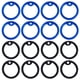 thumbnail image 4 of 20pcs PET TAG Silenciadores Nombre de perro Tag silenciadores Silencios Mute Circles Suministros para mascotas, 4 of 6