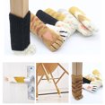 thumbnail image 3 of 24 piezas de patas de silla de mesa con patas de gato, almohadilla de punto, almohadilla elástica para muebles, almohadilla para patas de mesa, cubierta para pies de taburete, almohadilla de protecció, 3 of 8