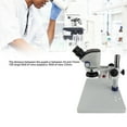 thumbnail image 3 of Scientific Education Microscope, 45 Tilting Binocular Microscope 3.5X-100X Clear Image 360 Rotation Wide Application  for Laboratory, 3 of 7