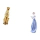 thumbnail image 5 of Figura de dorada, adorno de escritorio moderno, figura de niña, de cerámica, estatua decorativa única, ideal para colecciones de arte y decor, 5 of 8