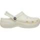 thumbnail image 5 of Zuecos Crocs Clásicos Plataforma con Brillo para Mujer Tiza US 11, 5 of 6