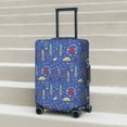 thumbnail image 6 of Gukieu New-York City Print Suitcase Protective Cover, Elastic Zipper Buckle Suitcase Protective Cover, Suitable for Travel, Business Trip-Medium, 6 of 7