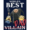 thumbnail image 2 of Boy's Despicable Me World's Best Dad Gru and Minions  Graphic Tee Navy Blue X Small, 2 of 4