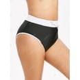 thumbnail image 4 of Lazo de la cintura contraste del tamaño inferior Swim Piping Plus Rosegal  Camisetas sin mangas de talla grande, 4 of 5