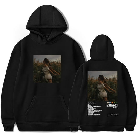 Madison Beer The Spinnin Tour Hoodies Singer Tour Merch Hooded Men Women Long Sleeve Pullover