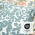 thumbnail image 5 of Lush Decor Sydney Floral Comforter Set, 3 Piece Set, Full/ Queen, Green & Blue - Colorful Floral Bedding Set - Spring Decor - Flower Comforter - Vintage & Country Cottage Bedroom Decor, 5 of 10