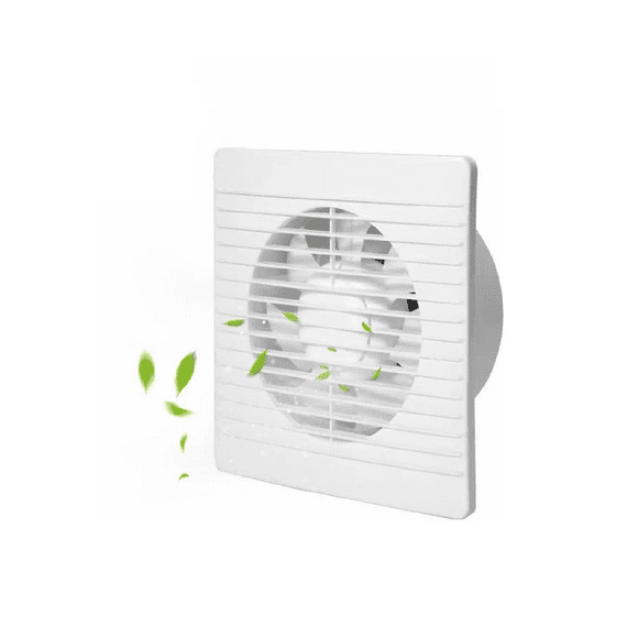 Ventilador Extractor De Aire Para Baño Cocina Silencioso 4'' Blanco
