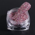 thumbnail image 1 of Pigment Powder Nail Glitter Rose Gold Shining Powder Colorful Rhinestones for Nails, 1 of 3