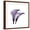 Brown Frame, variant on Art.com Grape Calla Lilies 2 Premium Giclee Print by Albert Koetsier, 16" x 16"