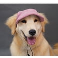 thumbnail image 3 of Janrevotw  Pet Sun Hat Adjustable Casual Dress Up Cat Dog Hat Corduroy Pet Baseball Cap Sunscreen Out Headwear, 3 of 10