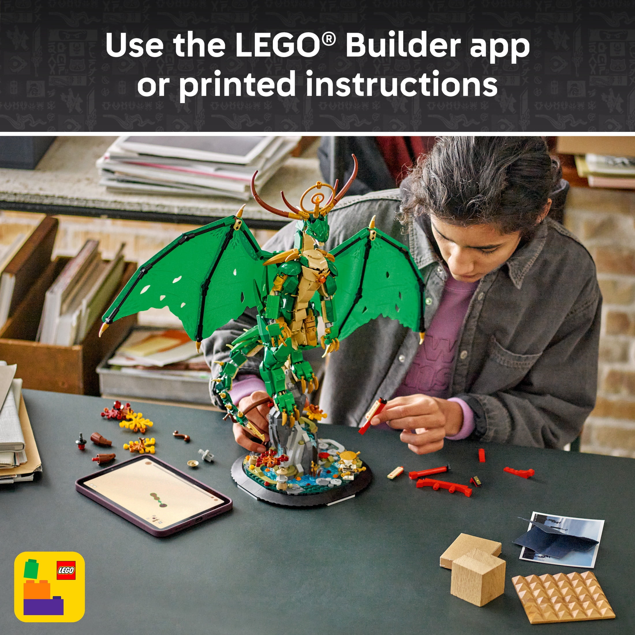 LEGO, NINJAGO The Guardian Dragon, 71847, 1650 Pieces - Walmart.com