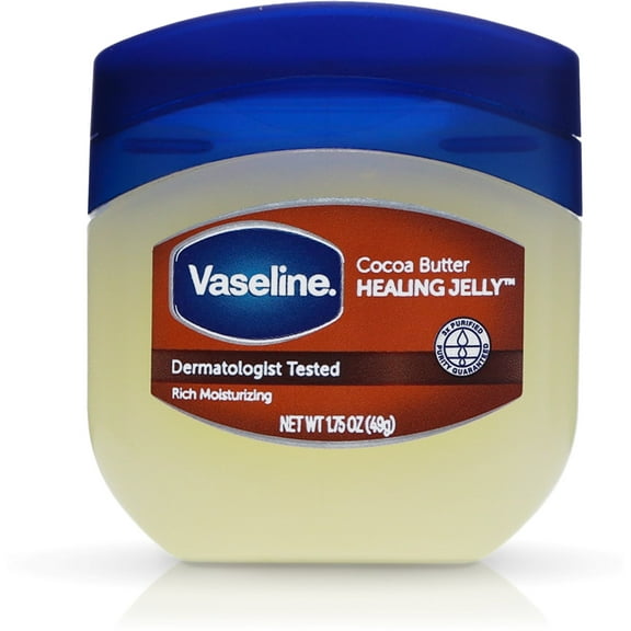Vaseline Cocoa Butter Petroleum Jelly 1.75 oz (Pack of 2)