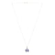 thumbnail image 5 of Collar Zvezda Cushion color Tanzanite plata .925 Zvezda ZCO-CUSH12-TAN, 5 of 5