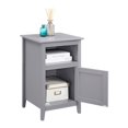 thumbnail image 6 of Home Square Storage Cabinet End Table with Shelf in Gray - Set of 2, 6 of 7