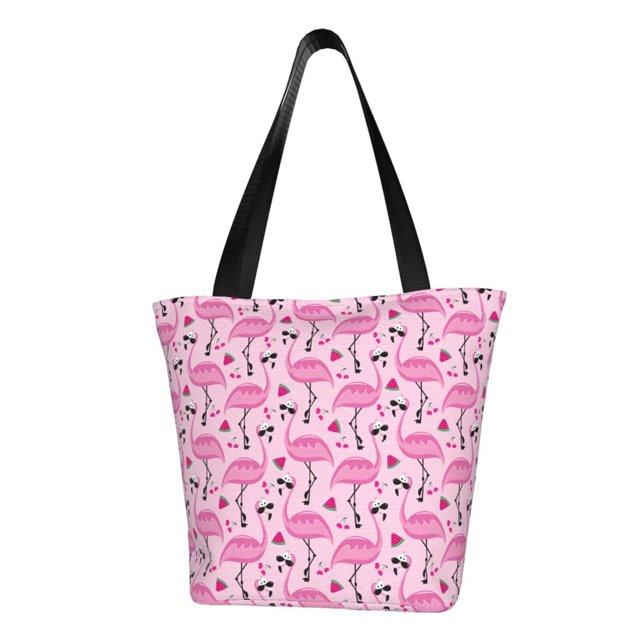 Disketp Cool Flamingos Bolsa de Hombro Casual para Mujer, Bolso Cruzado para Compras, Viajes y Uso Diario