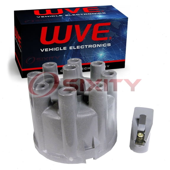 Wells WVE Distributor Cap & Rotor Kit compatible with Dodge 330 440 880 A100 A100 Truck Aspen B100 B100 Van B150 B200 B200 V 3.7L 4.5L 5.1L 5.2L 5.6L 5.9L 6.3L 6.6L 6.7L 6.8L 7.0L 7.2L L6 V8