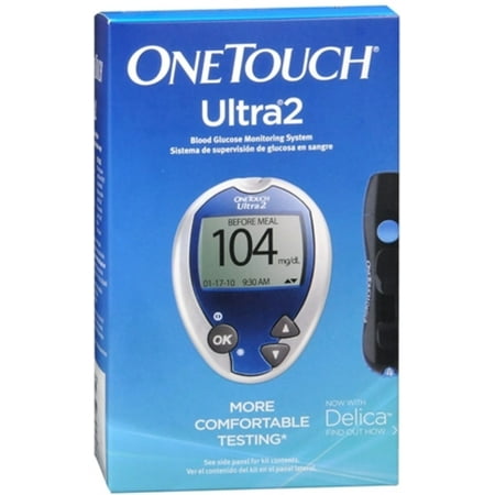 - 6 Pack - One Touch Ultra2 Blood Glucose Monitoring System 1 Each