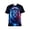Multicolor2, variant on Men’s Lion Graphic T-Shirt, Majestic Lion Face Animal Graphic Tee, 3D All Over Print Short Sleeve Crewneck, S-4XL