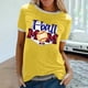 thumbnail image 2 of Elegante blusa de manga corta con cuello redondo y manga abullonada de punto para mujer OAVQHLG3B Store lin121212, 2 of 5