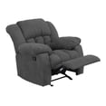 thumbnail image 4 of Reclinable Mecedora srtb-220 greco con palanca lateral, Atlas del Descanso color gris, 4 of 9
