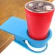 thumbnail image 1 of Portavasos con clip para botella de bebida, 2 uds., para escritorio de mesa (azul), 1 of 5