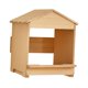 thumbnail image 3 of Nido de gallinas de madera, fácil montaje, jaula de un solo compartimento, adorno resistente, accesorios para gallinero, , pájaro y aves de, 3 of 9